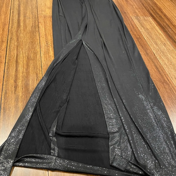 Alex Evenings Black Shimmer Formal Gown - Picture 8 of 8